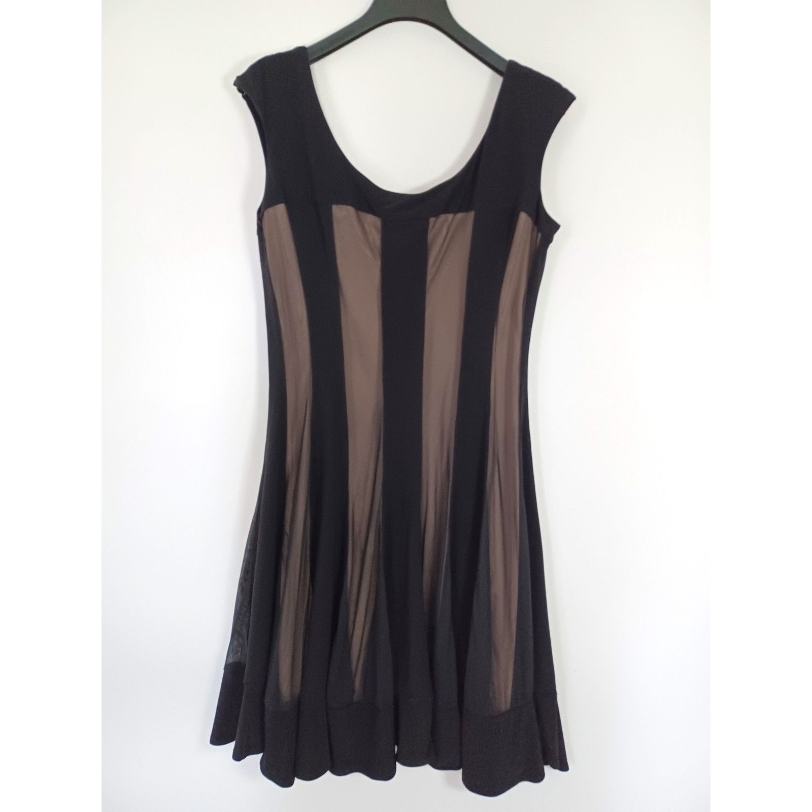Joseph Ribkoff Dress Size 16 Event Classic Elegant Minimalist Mesh Effortless